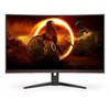 PC-gamerscherm - AOC - CQ32G2SE/BK - 31,5 VA Curved QHD - 1 ms - 165 Hz - HDMI / DisplayPort - Freesync Premium