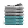 DoubleDry Handdoek Hotel Collectie - 6 stuks - 50x100 - 3x lichtgrijs + 3x denim