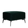 Bronx71 Hocker Vegas groen velvet.