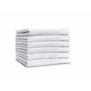 LINNICK Diamond Velours Handdoek 100% Katoen 50x100cm - white - Set van 6