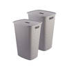 Curver Softex Wasmand met Deksel 56L - 2 stuks - Taupe