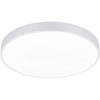 LED Plafondlamp - Trion Oka - Aanpasbaar kleur - Dimbaar - Rond - Mat Wit - Metaal