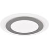 LED Plafondlamp - Plafondverlichting - Trion Groan - 42W - Aanpasbare Kleur - Afstandsbediening - Dimbaar - Rond - Mat