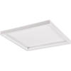 LED Plafondlamp - Trion Rad - Opbouw Vierkant 20W - Warm Wit 3000K - Mat Wit - Metaal