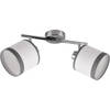 LED Plafondlamp - Plafondverlichting - Trion Vamos - E14 Fitting - 2-lichts - Rond - Chroom - Metaal - Max 10W