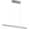 LED Hanglamp - Trion Soile - 28W - Aanpasbare Kleur - Dimbaar - Geborsteld Aluminium - Metaal