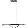 LED Hanglamp - Hangverlichting - Trion Annabel - 26W - Natuurlijk Wit 4000K - Dimbaar - Glans Chroom - Metaal