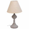 Bureaulamp Alexandra House Living Wit Grijs Metaal Stof 220-240 V 23 x 41 x 23 cm