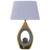 Bureaulamp Alexandra House Living Multicolour Gouden Keramisch 40 W 31 x 50 x 20 cm