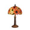 Bureaulamp Viro Diamond Multicolour Zink 30 x 50 x 30 cm Blommor