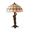 Bureaulamp Viro Pink Bruin Zink 60 W 30 x 50 x 30 cm