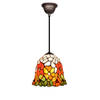 Plafondlamp Viro Multicolour Ijzer 60 W 20 x 30 x 20 cm