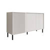 Meubella Dressoir Margareth - Wit - 145 cm