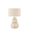 J-line - Lamp Zee-egel Poly Beige - 30.5x30.5x47cm