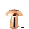 J-line - Lamp Paddenstoel Metaal Koper - 35x35x43cm