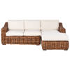 Beliani BRIATICO - Tuinsofa-Beige-Rotan