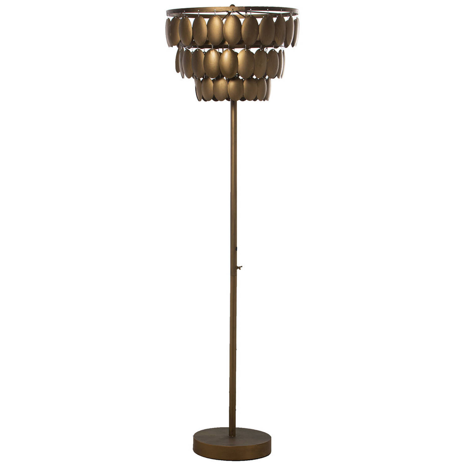 Vloerlamp Alexandra House Living Goud Gouden 60 W 29 x 6 x 29 cm