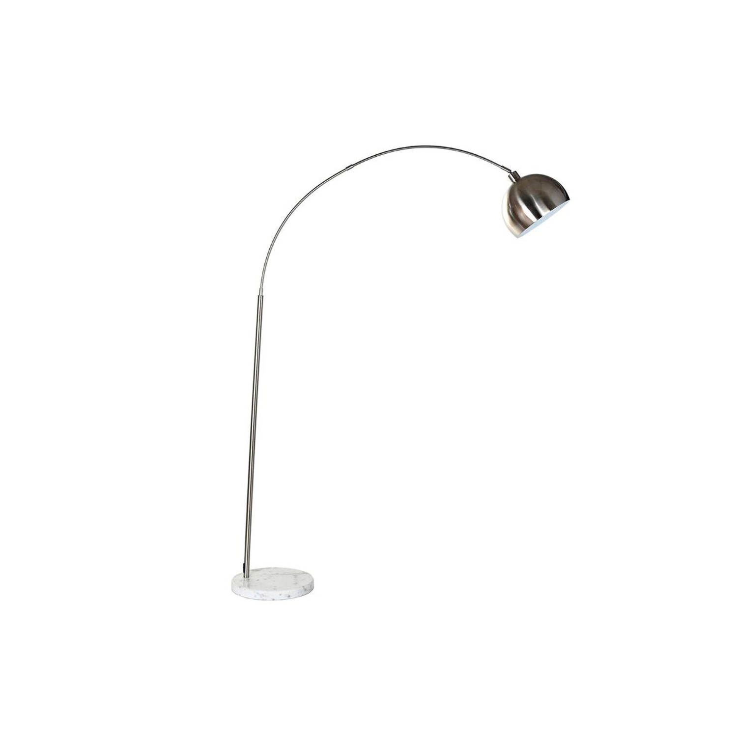 Vloerlamp DKD Home Decor 36 x 110 x 195 cm Zilverkleurig Metaal 220 V 60 W