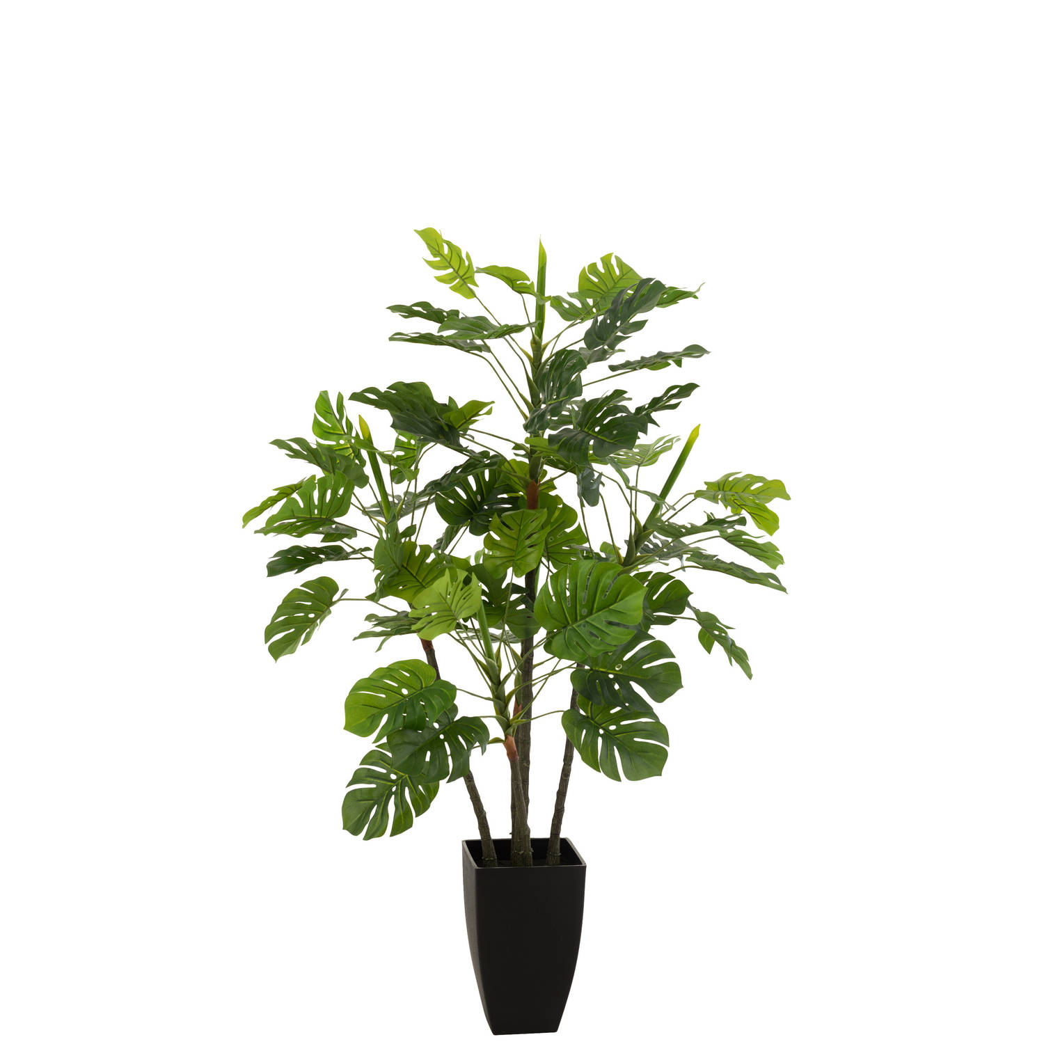 J-line - Philodendron In Pot Plastiek Groen Large - 73x73x117cm