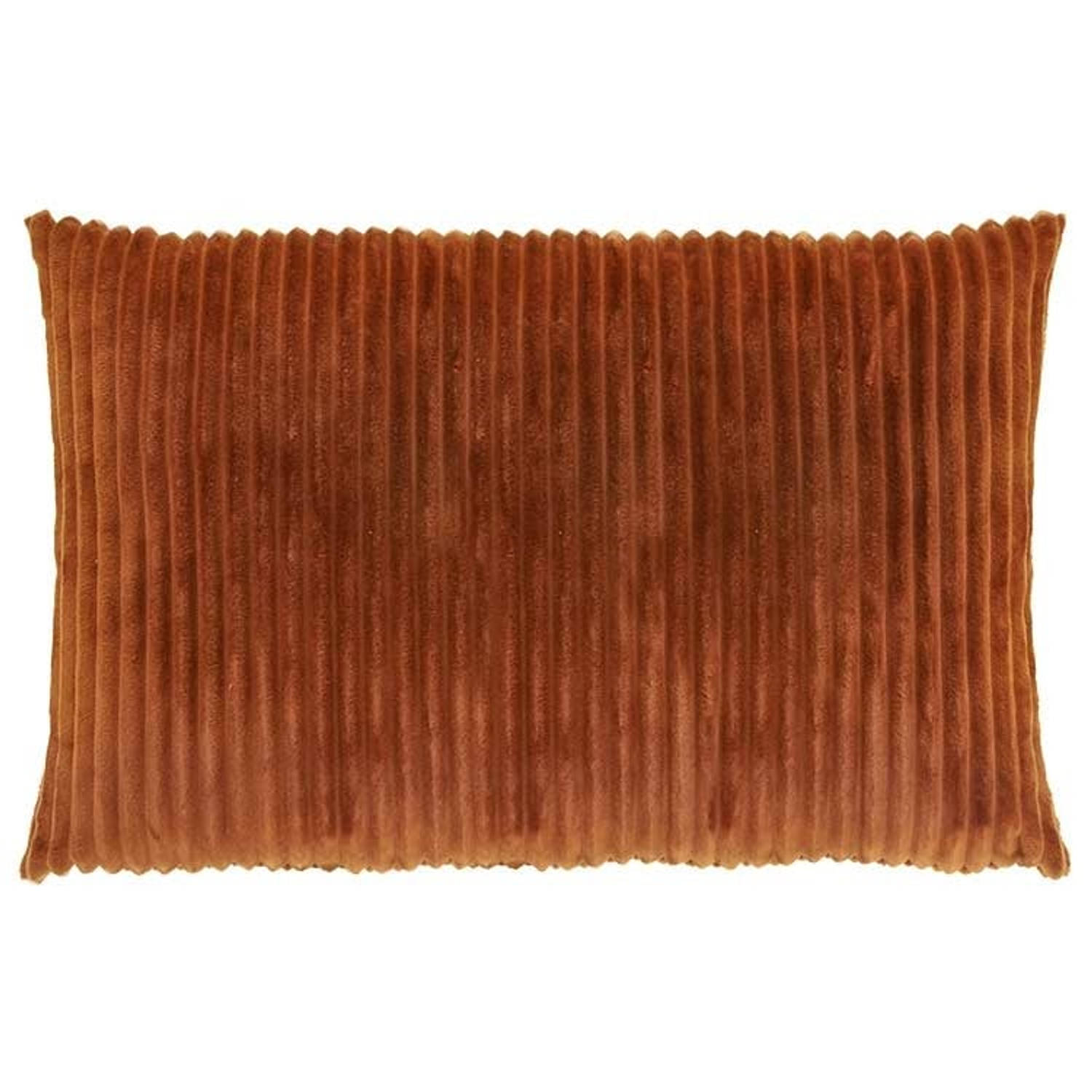 Unique Living - Sierkussen Dez Leather Brown - 40x60cm