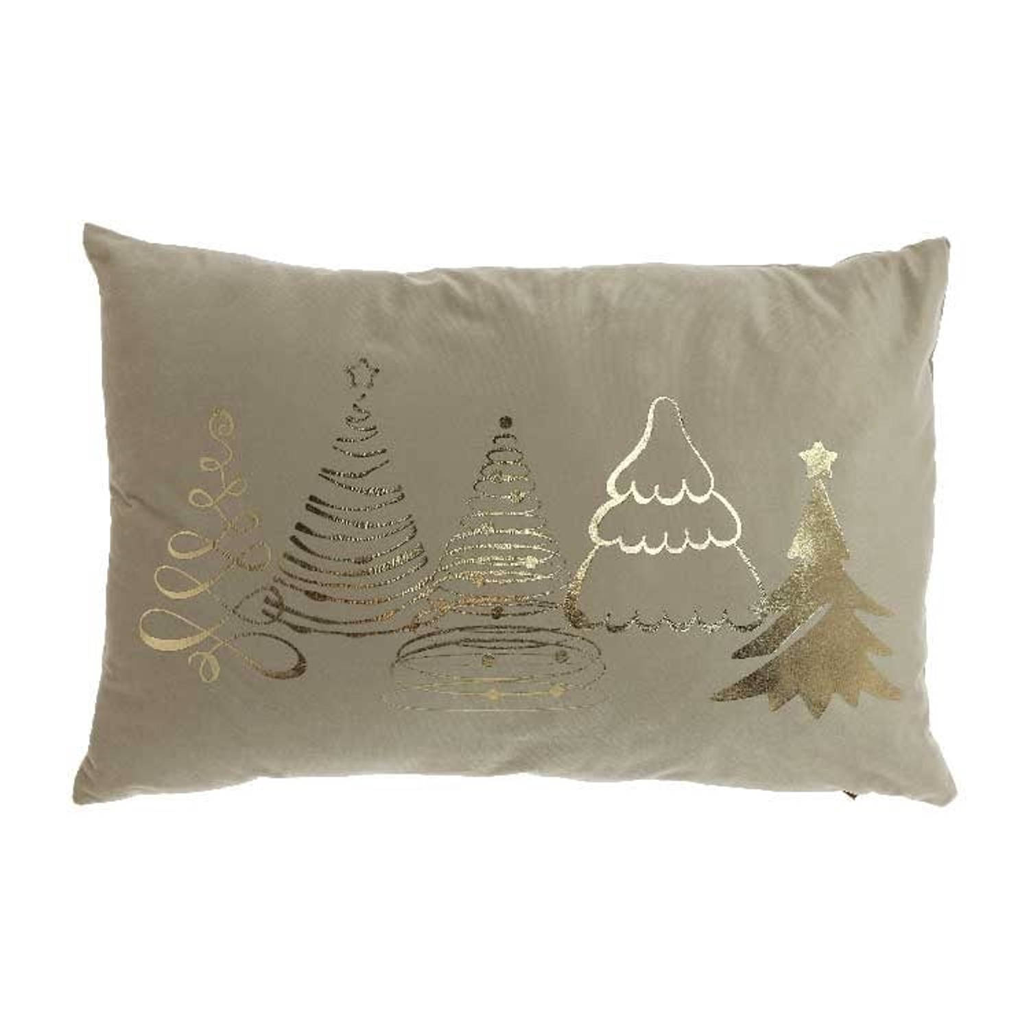 Unique Living - Sierkussen Gold Dove White - 40x60cm