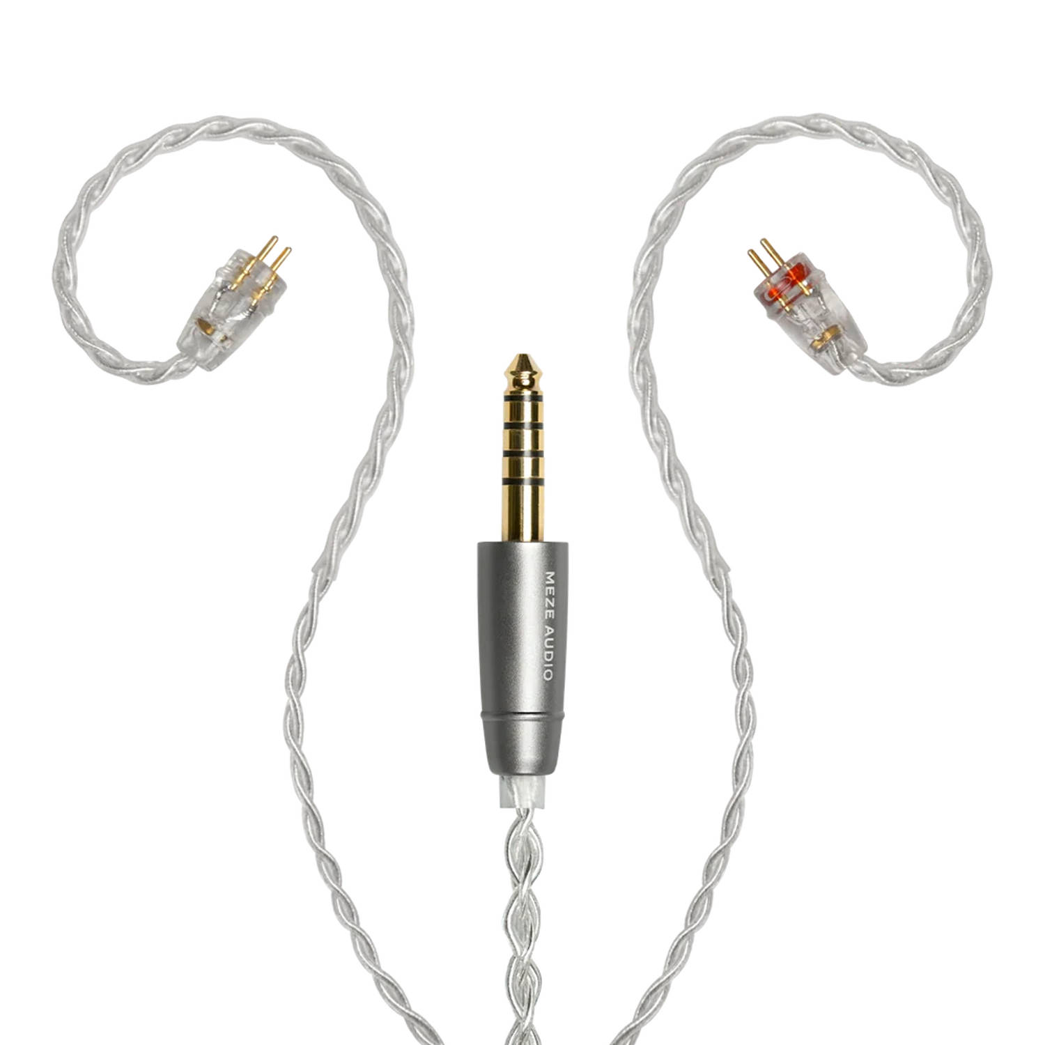 Meze 2-Pin to 4.4 MM Balanced Silver Plated Cable