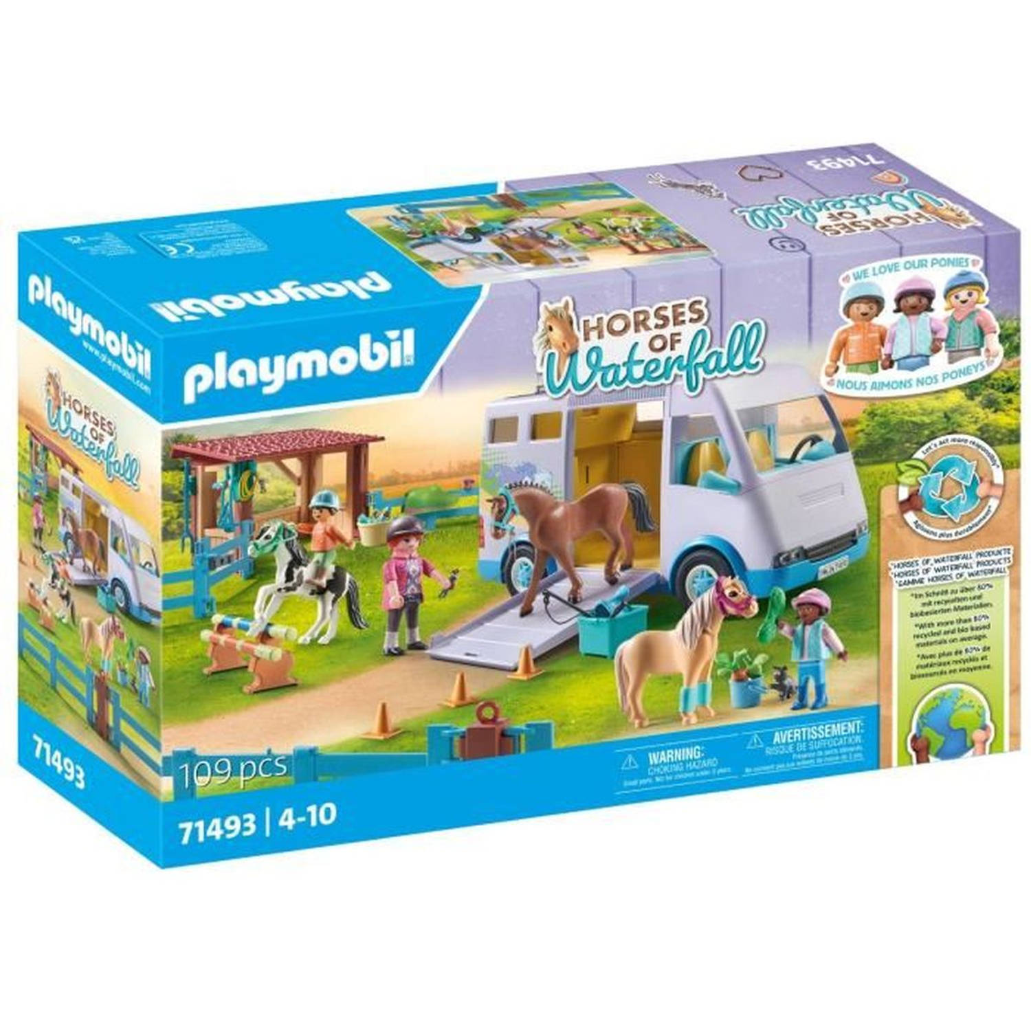 Playmobil Horses of Waterfall Mobiele rijschool 71493