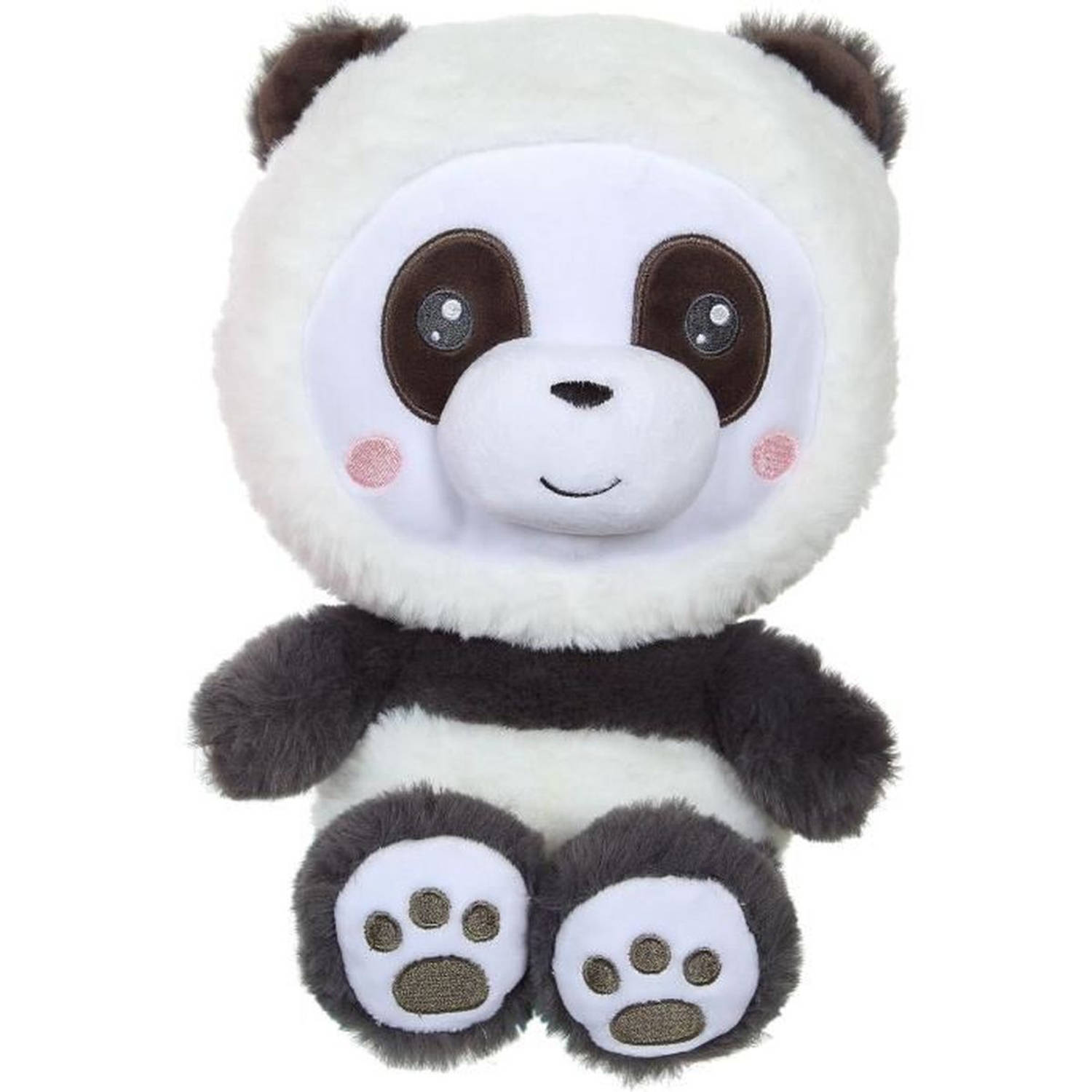 Panda Hoody Pets knuffel - GIPSY TOYS - 24 cm