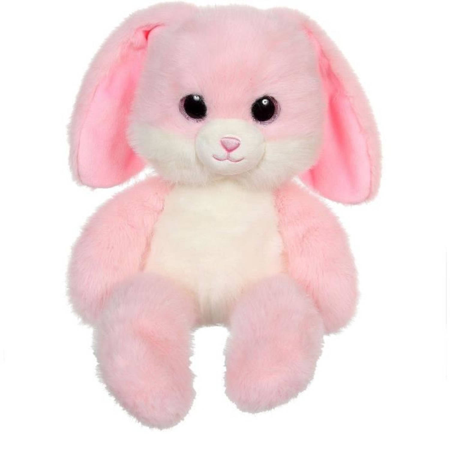 Leggies Konijn Knuffel - GIPSY TOYS - Roze, 48 cm