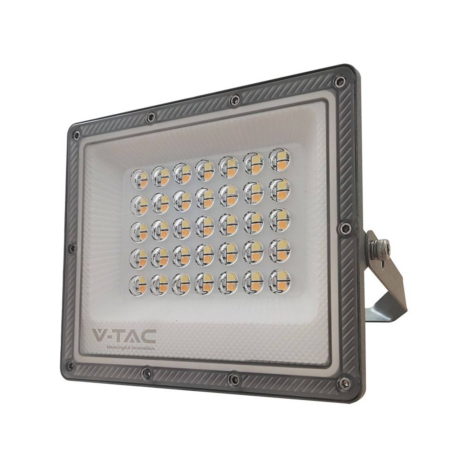 V-TAC VT-44030CCT LED Schijnwerpers - CCT Serie - IP65 - Gun Grey Behuizing - 30 Watt - 2350 Lumen - 3IN1 - 2 Jaar