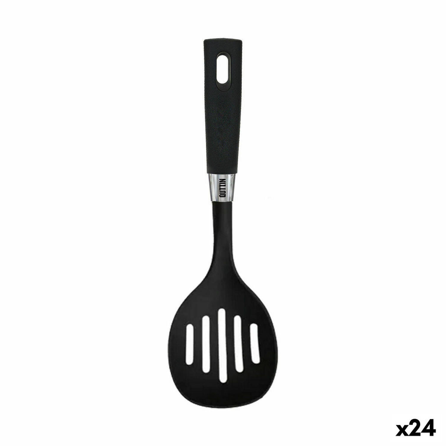 Schuimspaan Quttin Foodie Zwart Nylon