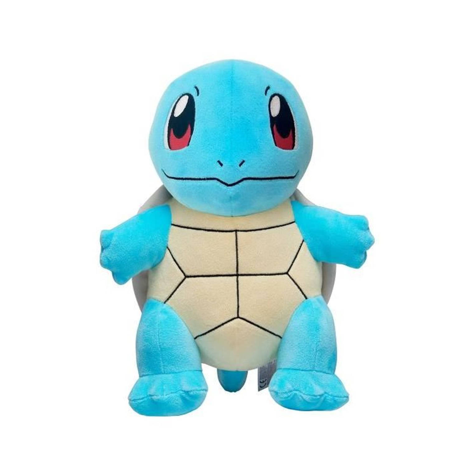 Squirtle knuffel (Squirtle) BANDAI - Pokémon - 30 cm - Zeer zacht - JW0058