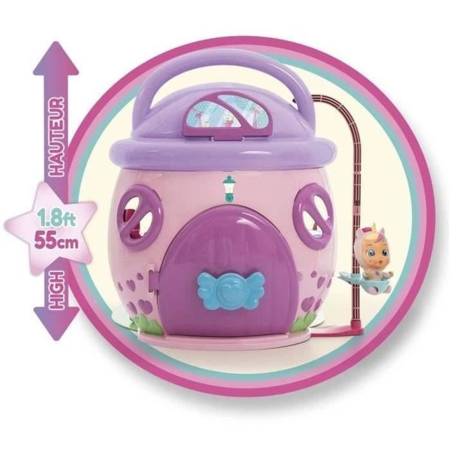 IMC Toys Cry Babies Magic Tears Dreamy's Mega House poppenhuis