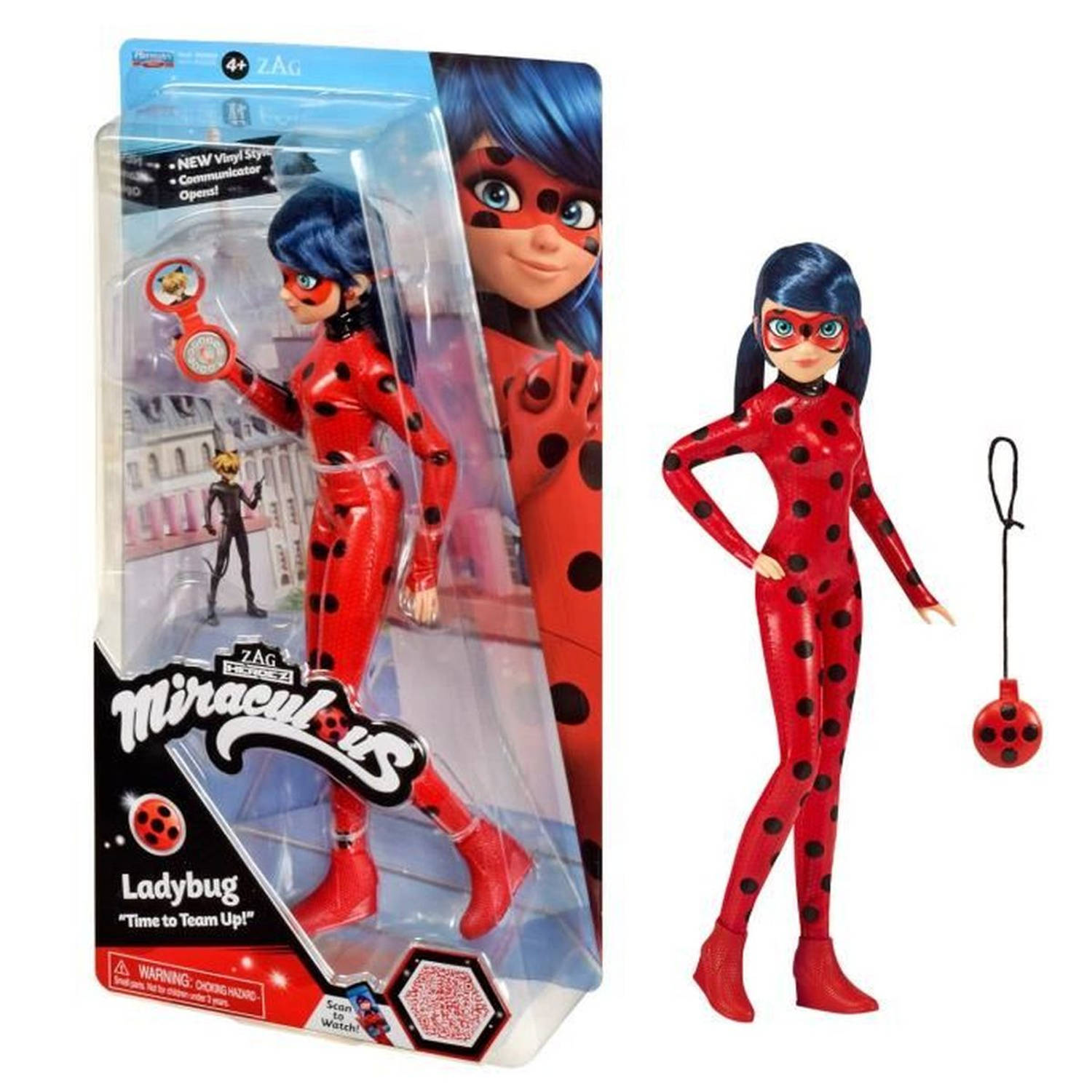 Miraculous Puppe Ladybug, ca. 26cm