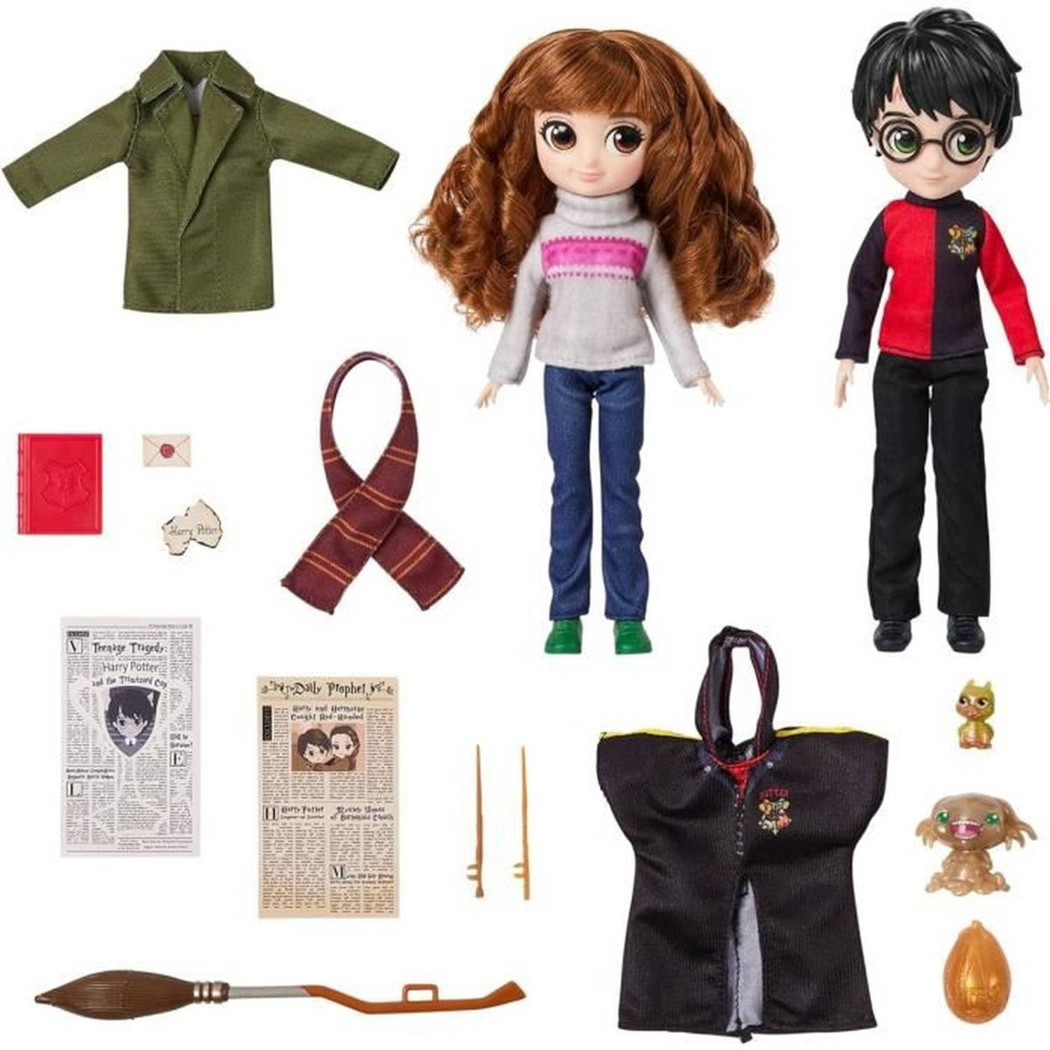 Wizarding World - Luxe doospop 20 cm HARRY & HERMIONE