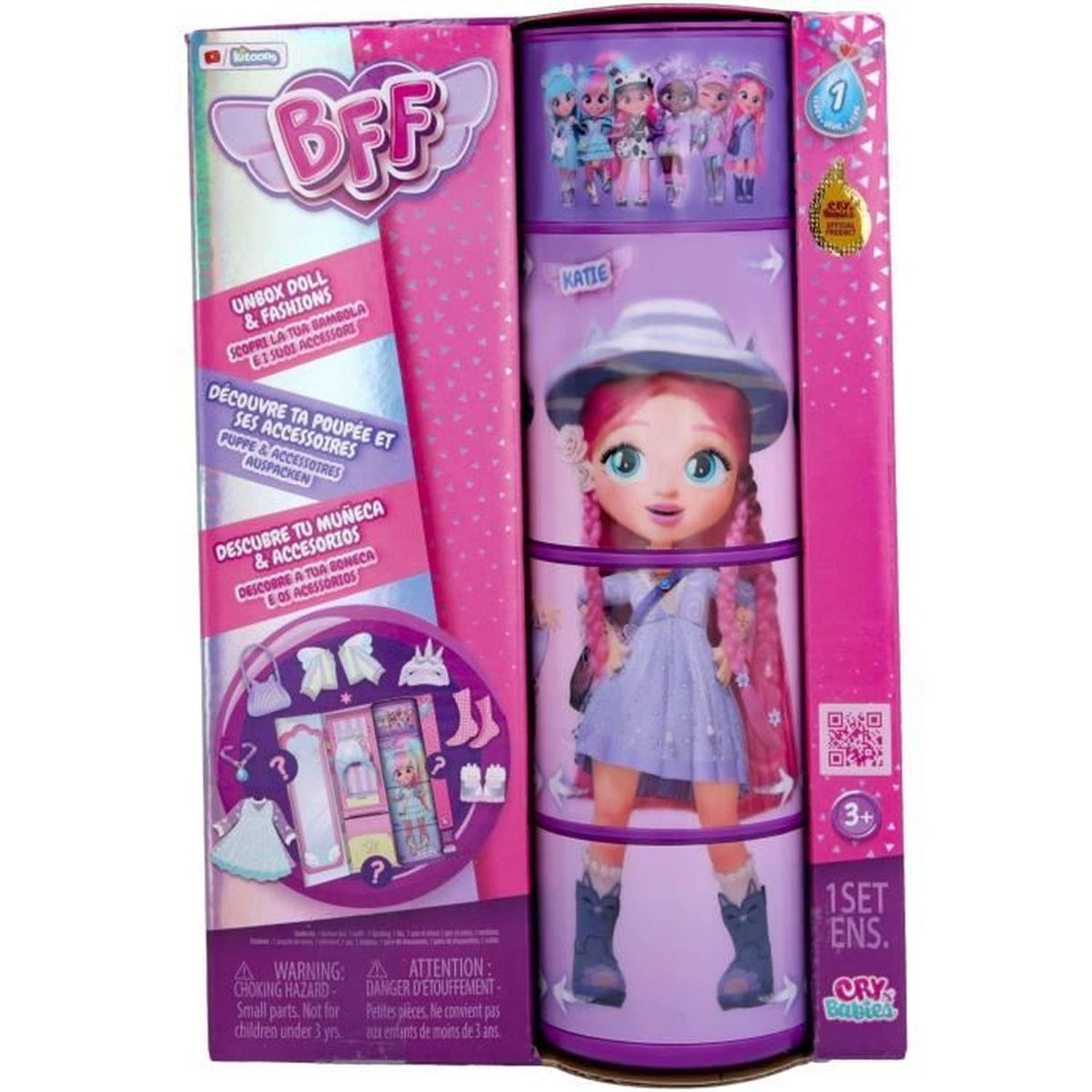 TM Toys - Pop Katie - Cry Babies BFF Best Friends Forever