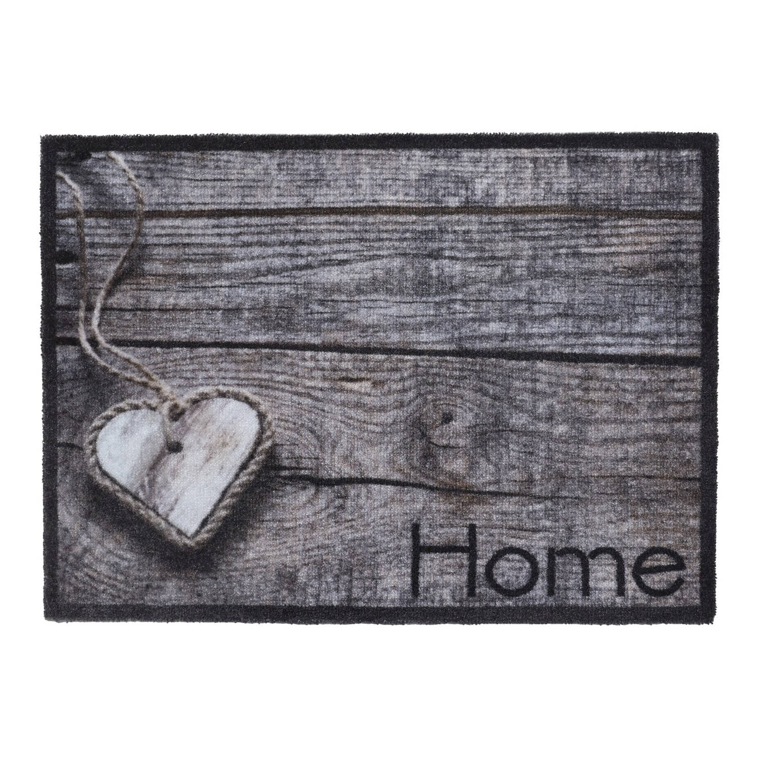 MD Entree - Deurmat - Schoonloopmat - Ambiance - Heart Home Wood - 50 x 70 cm