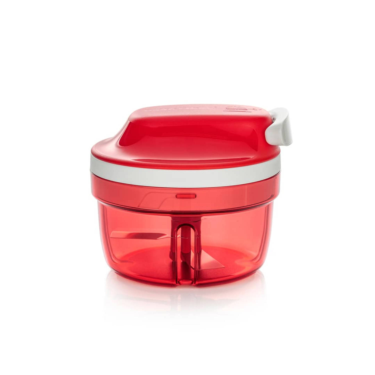 Tupperware SuperSonic Chopper Compact - Groentesnijder - Uienhakker - Multi-hakker voor Groenten, Noten, Knoflook - Mixer - Hakker met Koord - Met de Hand bedienbaar Snijder - Comp