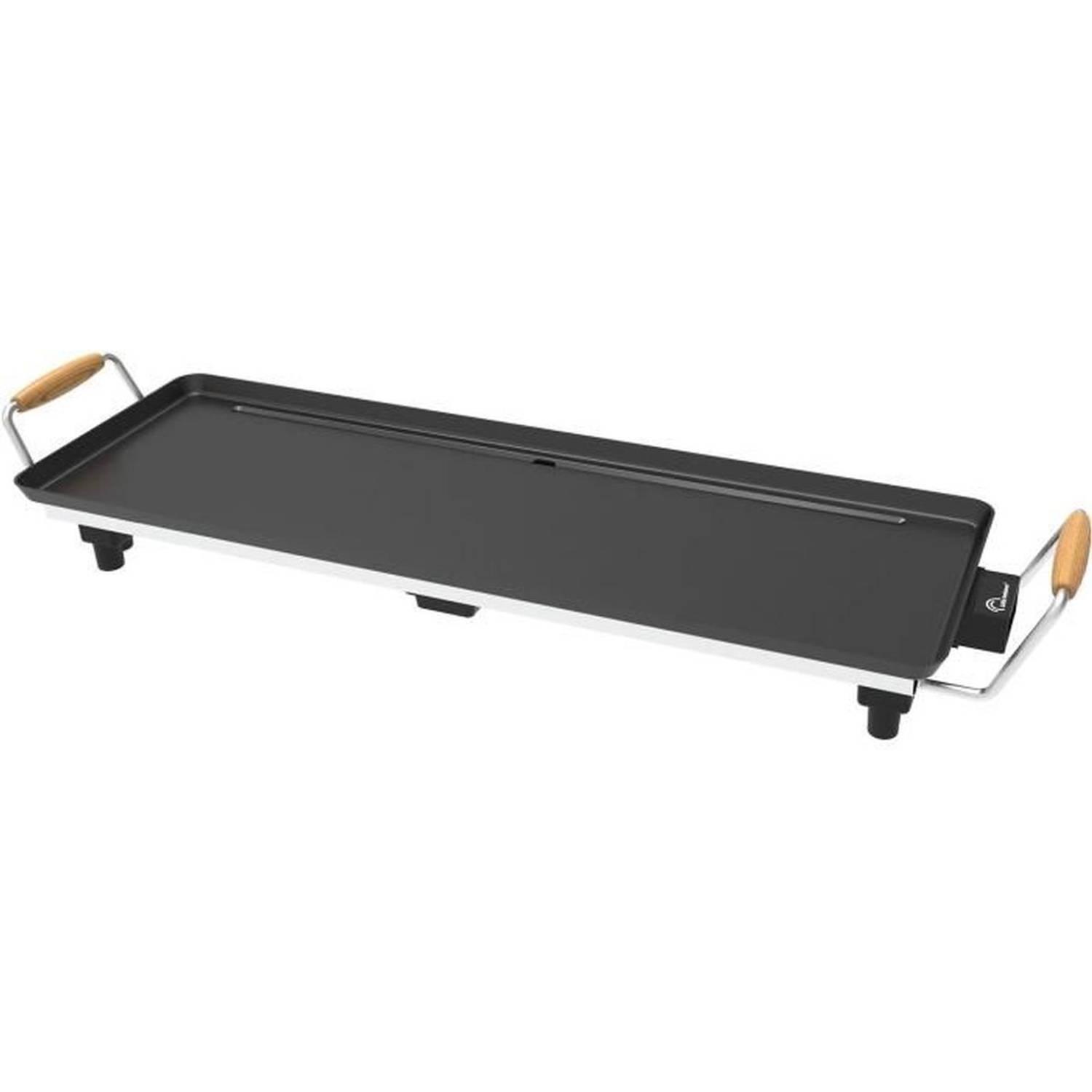 Little Balance 8735 - Plancha/ Grillplaat/ BBQ - 2200 Watt - 2 onafhankelijke zones - PFAS vrij