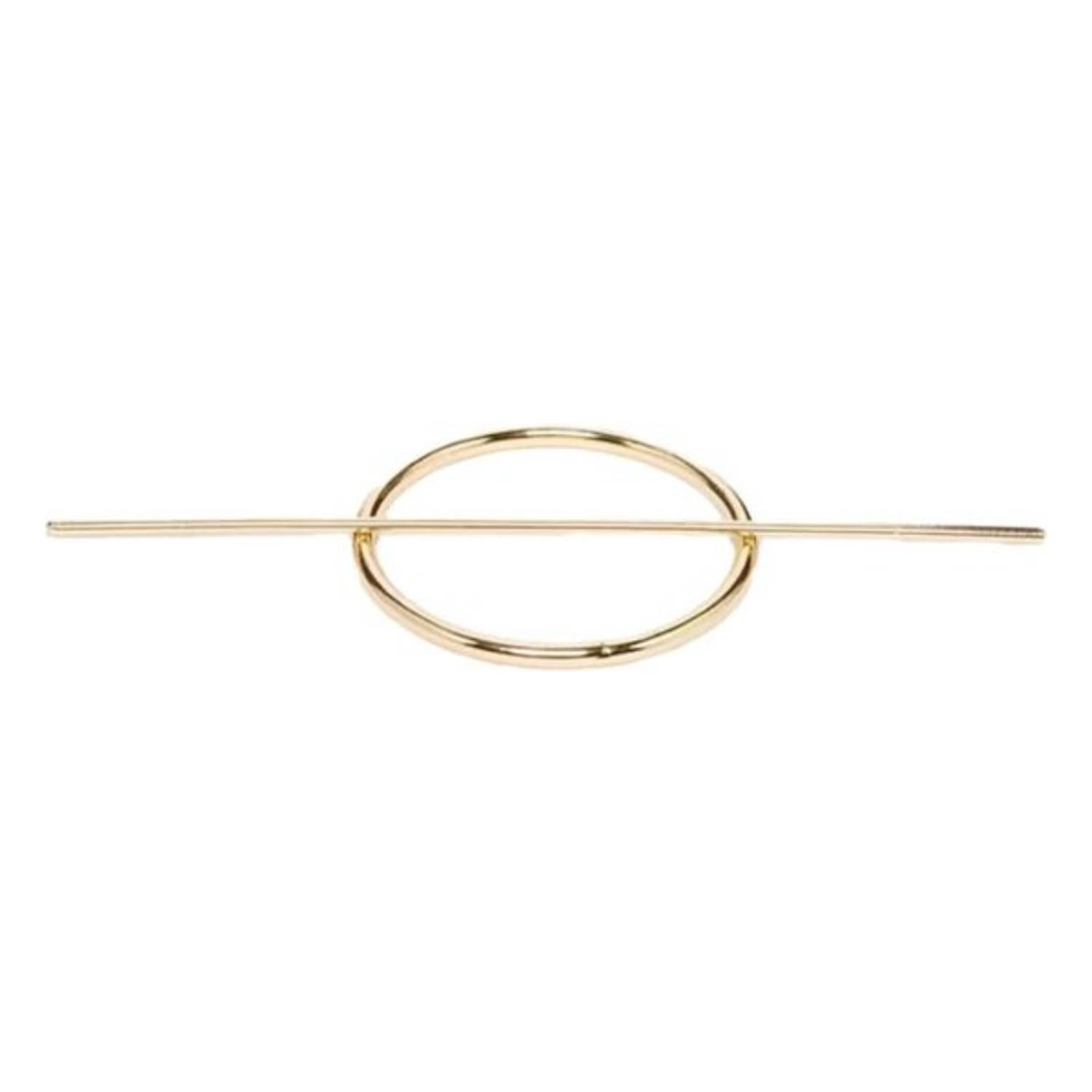 Knaak Haarspeld Rond - Goud - Minimalistische Haarsieraden