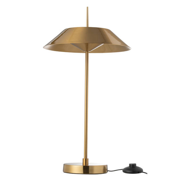 J-line - Lamp Led Metaal Goud - 30.5x30.5x56cm