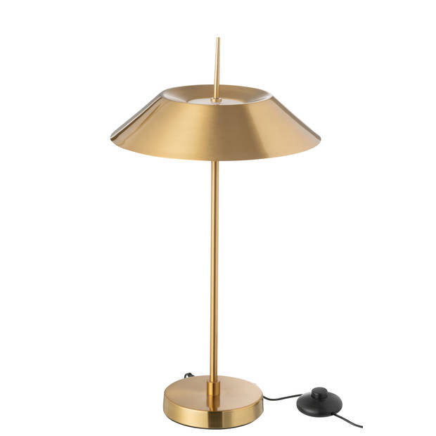 J-line - Lamp Led Metaal Goud - 30.5x30.5x56cm