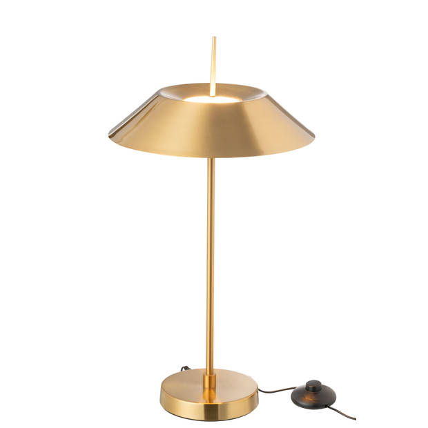 J-line - Lamp Led Metaal Goud - 30.5x30.5x56cm