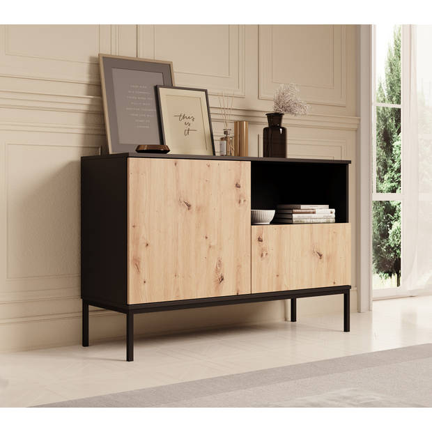 Meubella Dressoir Lagos - Eiken - 120 cm