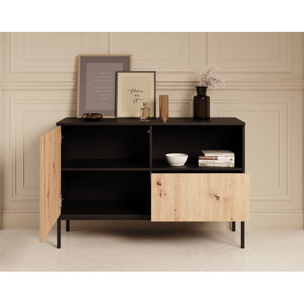 Meubella Dressoir Lagos - Eiken - 120 cm