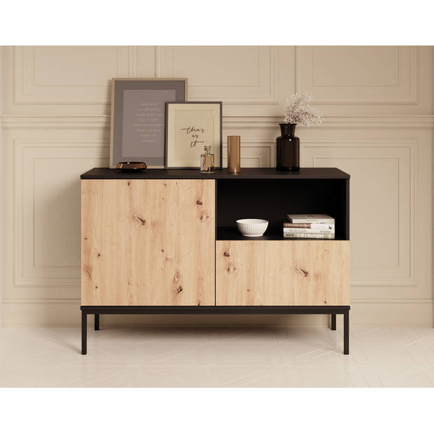 Meubella Dressoir Lagos - Eiken - 120 cm