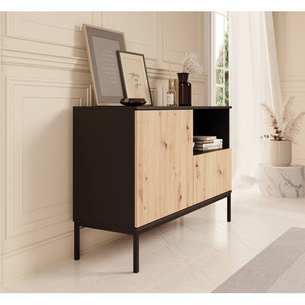 Meubella Dressoir Lagos - Eiken - 120 cm