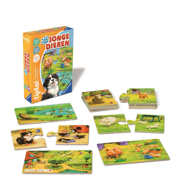 tiptoi® spel Mijn jonge dieren