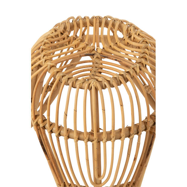 J-line - Stoel Lea Rotan Naturel - 44x44x41cm