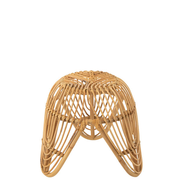 J-line - Stoel Lea Rotan Naturel - 44x44x41cm